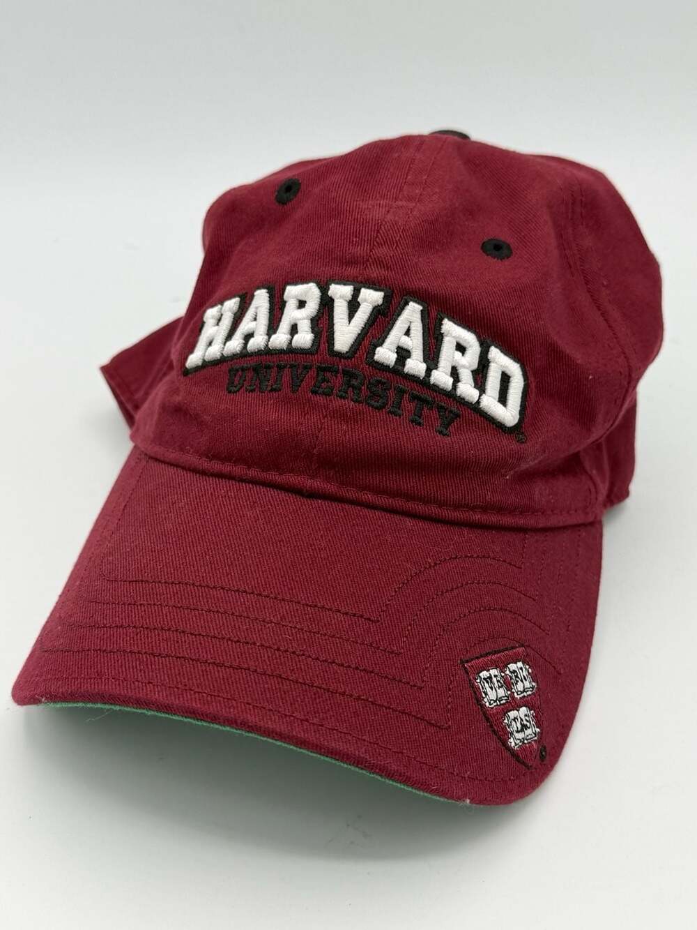 Harvard University Hat The Game Strapback Red Embroidered Dad Cap Collegiate